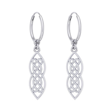 Celtic Entwined Hoop Earrings TER2098 - Jewelry